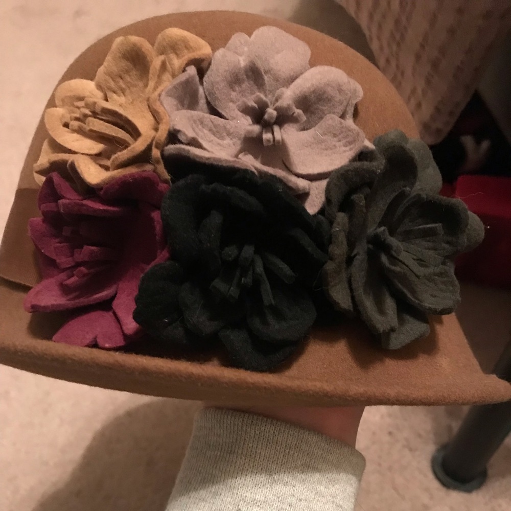 Handcrafted Scala Felt Vintage Hat